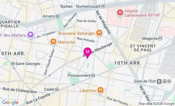 Localisation Mtre Delavaux Carluer Marie Julie