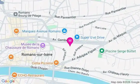 Localisation Mtre Robert Valentin