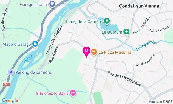 Localisation Mtre Ribierre Emilie