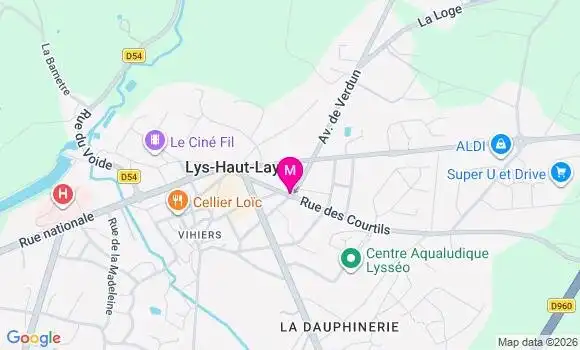 Localisation Mtre Pineau Antoine