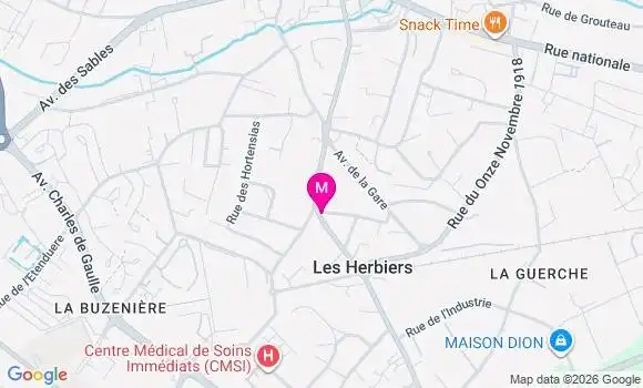 Localisation Mtre Dablemont De Blandere Victoria