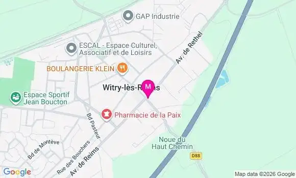 Localisation Mtre Romary Jennifer