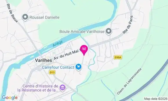 Localisation Mtre Berlot Baptiste
