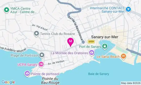 Localisation Mtre Bruno Maud