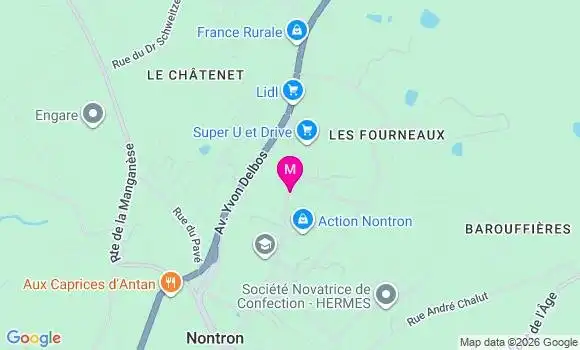 Localisation Mtre Roussarie Emilie