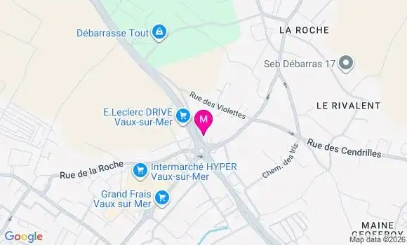 Localisation Mtre Ebreuil Emilie