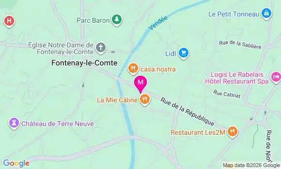 Localisation Mtre Mihalache Baron Nicoleta