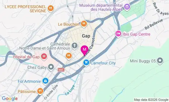 Localisation Mtre Lopez Axelle