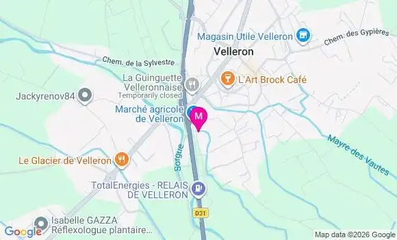Localisation Mtre Francolini Eva