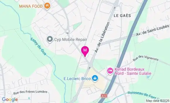 Localisation Mtre Bugeaud Nicolas
