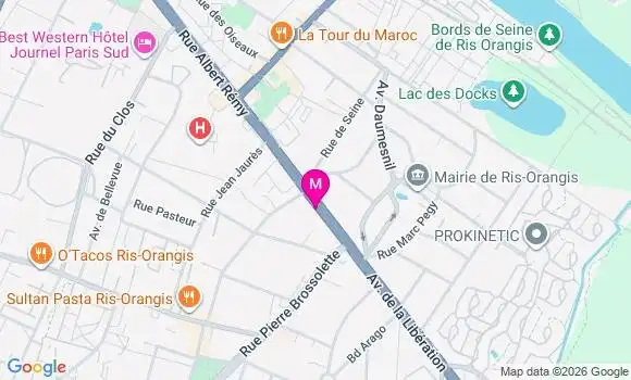Localisation Mtre Pineau Adeline