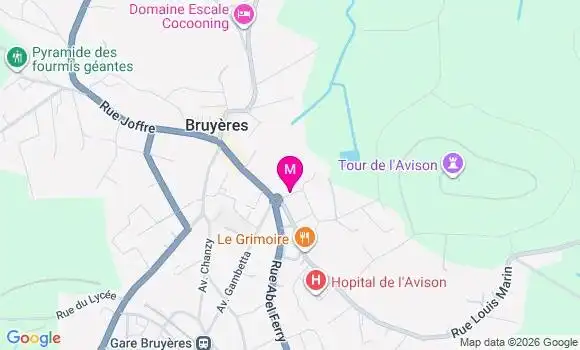 Localisation Mtre Pierre Jennifer