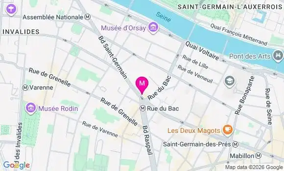 Localisation Mtre Ginesty Louis