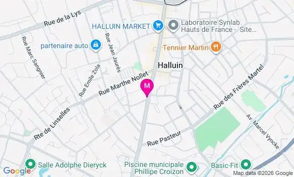 Localisation Mtre Delplace Antoine