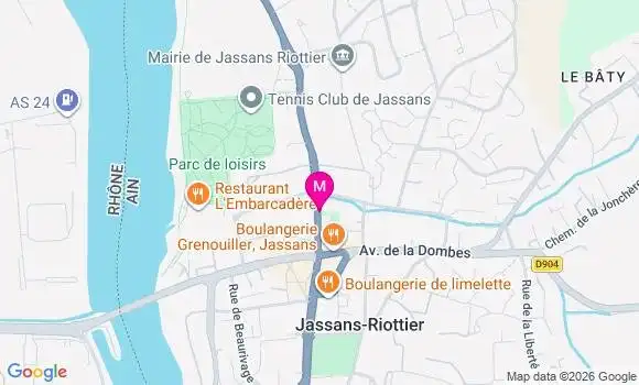 Localisation Mtre Pinet Joannès