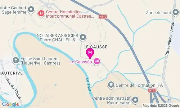 Localisation Mtre Jourdan Elsa