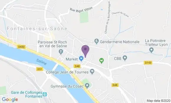 Localisation Mtre Decieux Nicolas