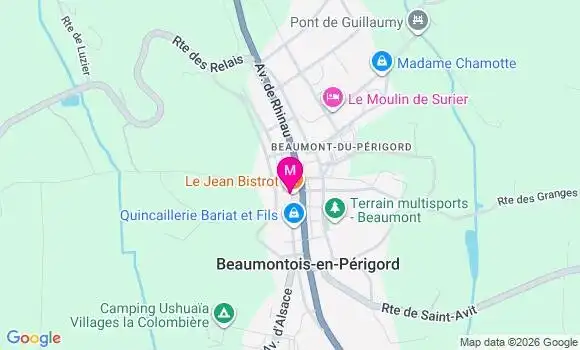 Localisation Mtre Bevignani Sacha