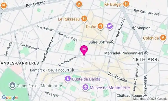 Localisation Mtre Niang Fatou