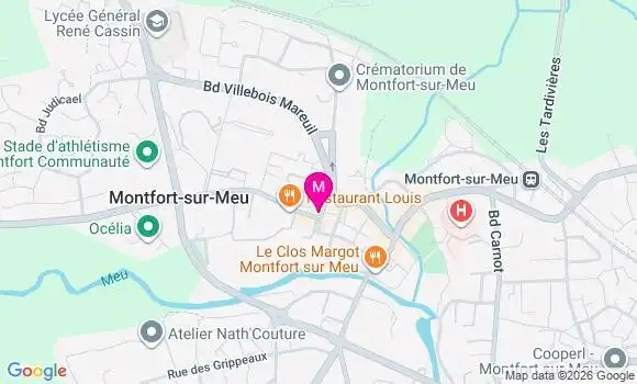 Localisation Mtre Caloin Edwige