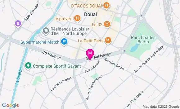 Localisation Mtre Delattre Guillaume