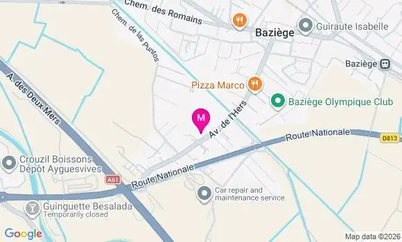 Localisation Mtre Guibé Aurore