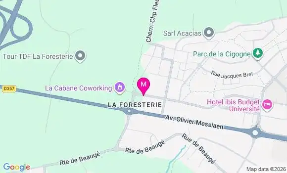 Localisation Mtre Melot Pauline
