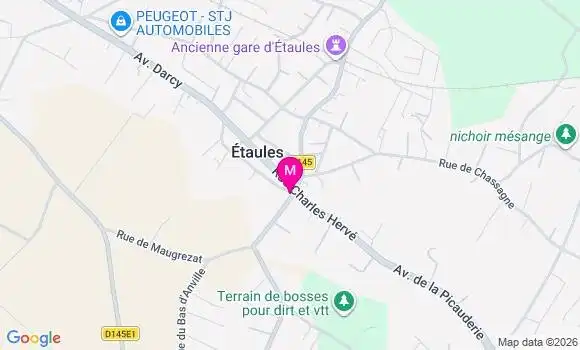 Localisation Mtre Leforestier Fanny