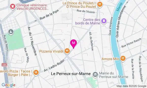 Localisation Mtre Guilbaud Charlotte