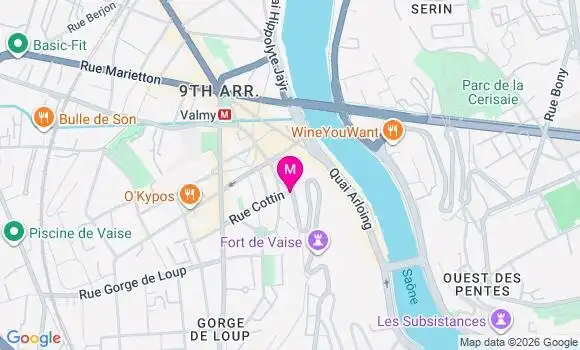 Localisation Mtre Levrault Hugo