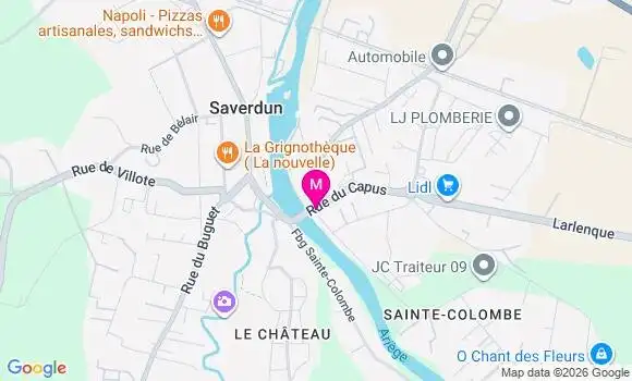 Localisation Mtre Gnecchi Parize Pauline
