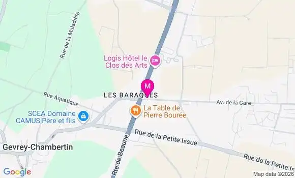 Localisation Mtre Dorier Romain