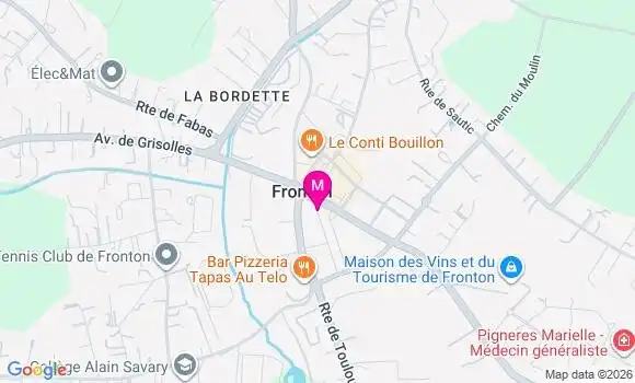 Localisation Mtre Bolufer Audrey