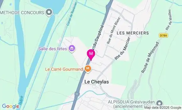 Localisation Mtre Viboux Charles