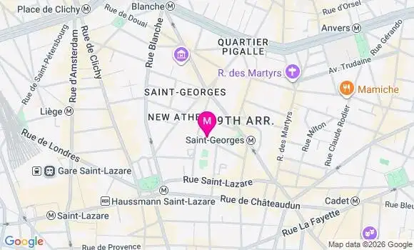 Localisation Mtre Nardin Charlotte