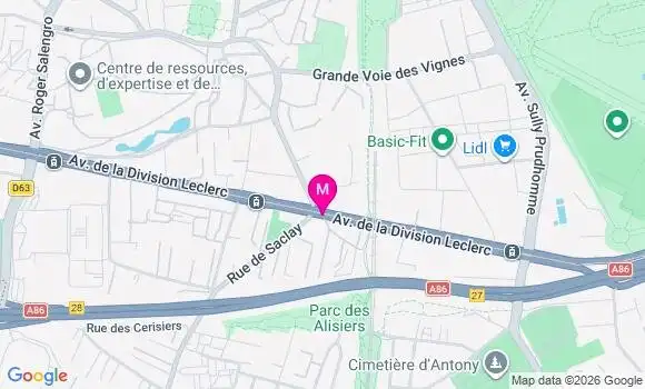 Localisation Mtre Lederlé Myriam