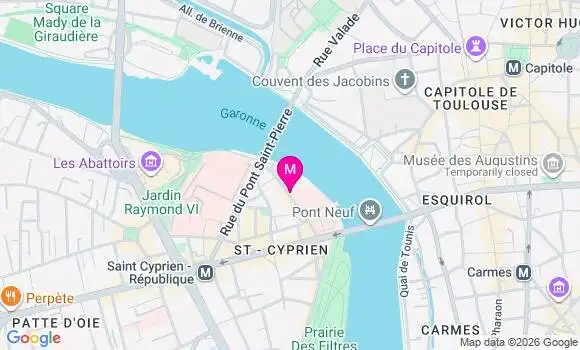 Localisation Mtre Abadie Delphine