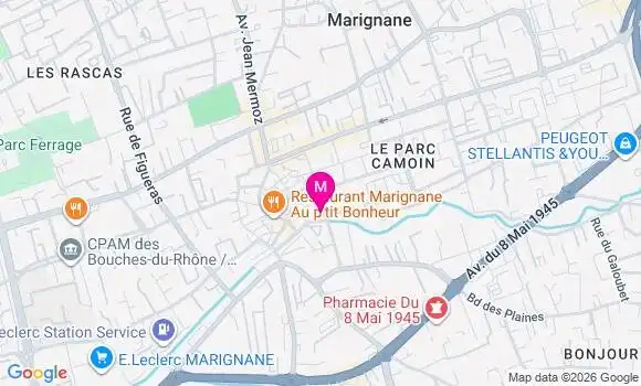 Localisation Mtre Corinti Roxane