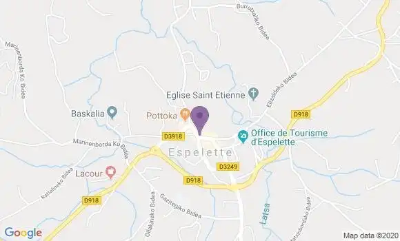 Localisation Mtre Ganet Olivier