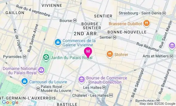 Localisation Mtre Beaugrand Germain