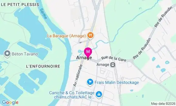 Localisation Mtre Chartrain Carole