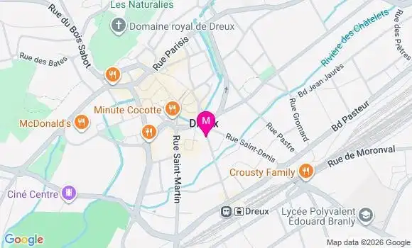 Localisation Mtre Maury Paul