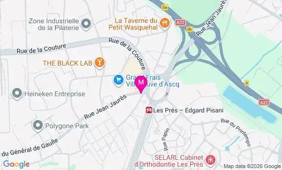Localisation Mtre Marguerite Florence