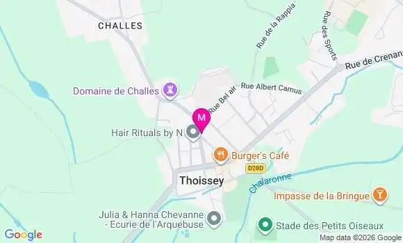 Localisation Mtre Rousseau Delphine