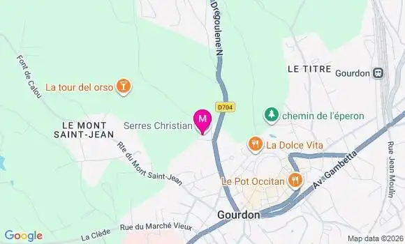 Localisation Mtre Soubrane Serres Christèle