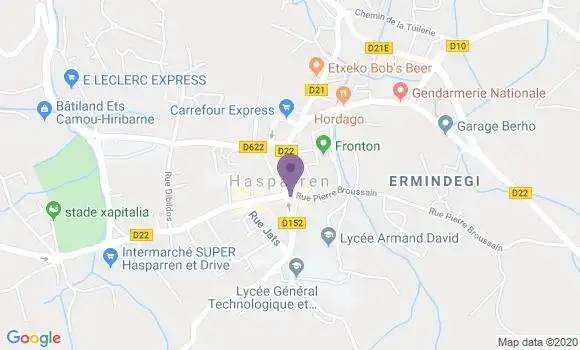 Localisation Mtre Cochelin Gomez Nathalie