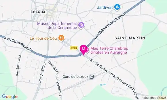 Localisation Mtre Vacher Marion