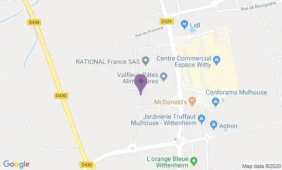 Localisation Mtre Mendel Pascal
