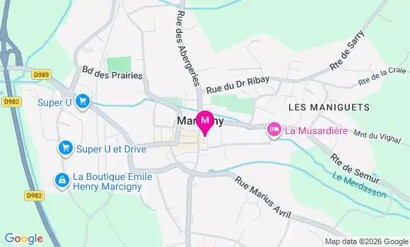Localisation Mtre Comte Anaëlle