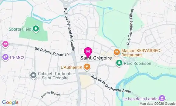Localisation Mtre Hellegouarch Elodie